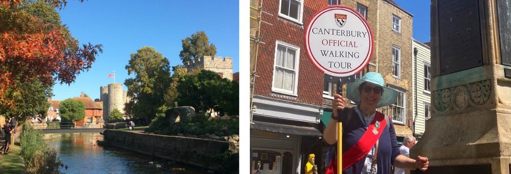 Guided Walking Tour of Historic Canterbury.