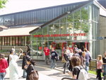 The Sports Hall, scene of examinations.