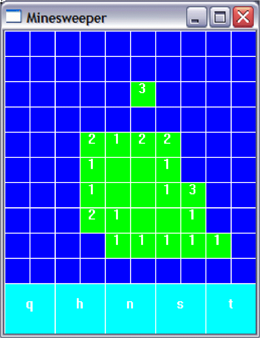 minesweeper. minesweeper.