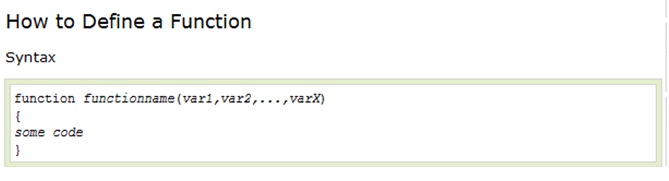writing functions